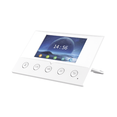 FANVIL - Monitor IP/SIP para interior, Wi-Fi, pantalla a color de 4.3", audio de 2 vías, PoE, 8 interfaces de entrada de alarma.