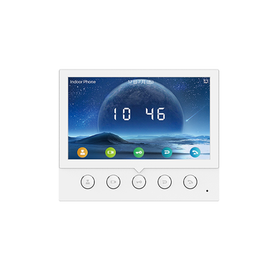 FANVIL - Monitor IP/SIP para interior, Wi-Fi, pantalla a color de 7", audio de 2 vías, PoE, 8 interfaces de entrada de alarma.