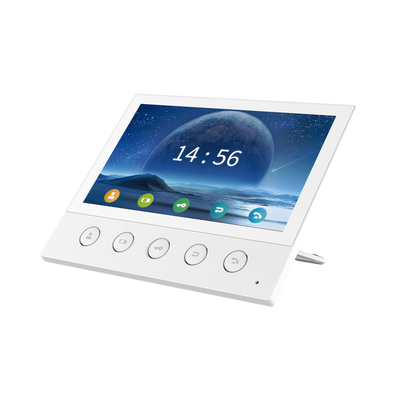 FANVIL - Monitor IP/SIP para interior, Wi-Fi, pantalla táctil de 7", audio de 2 vías, PoE, 8 interfaces de entrada de alarma.