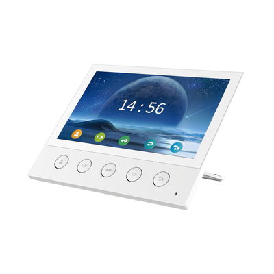 FANVIL - Monitor IP/SIP para interior, Wi-Fi, pantalla táctil de 7", audio de 2 vías, PoE, 8 interfaces de entrada de alarma.