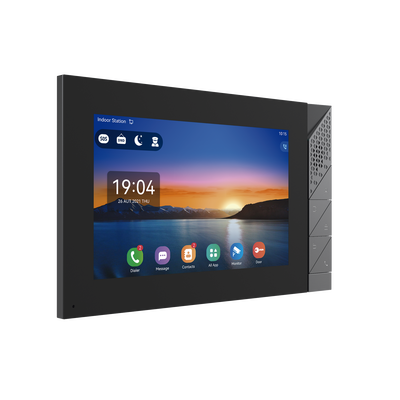 FANVIL - Monitor IP/SIP para interior con Android, Wi-Fi, Bluetooth, pantalla táctil de 7", audio de 2 vías, PoE, 8 interfaces de entrada de alarma.