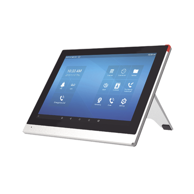 FANVIL - Monitor IP/SIP para interior con Android, Wi-Fi, pantalla táctil de 10.1", audio de 2 vías, PoE, 8 interfaces de entrada de alarma.