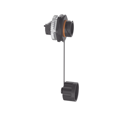 PANDUIT - Conector Jack RJ45 de Uso Industrial Estilo TG, Blindado Categoría 6A, Con Tapa Protectora, Protección IP67