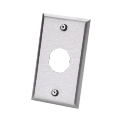 PANDUIT - Placa de Pared IndustrialNet?, Para 1 Conector Industrial, de Acero Inoxidable