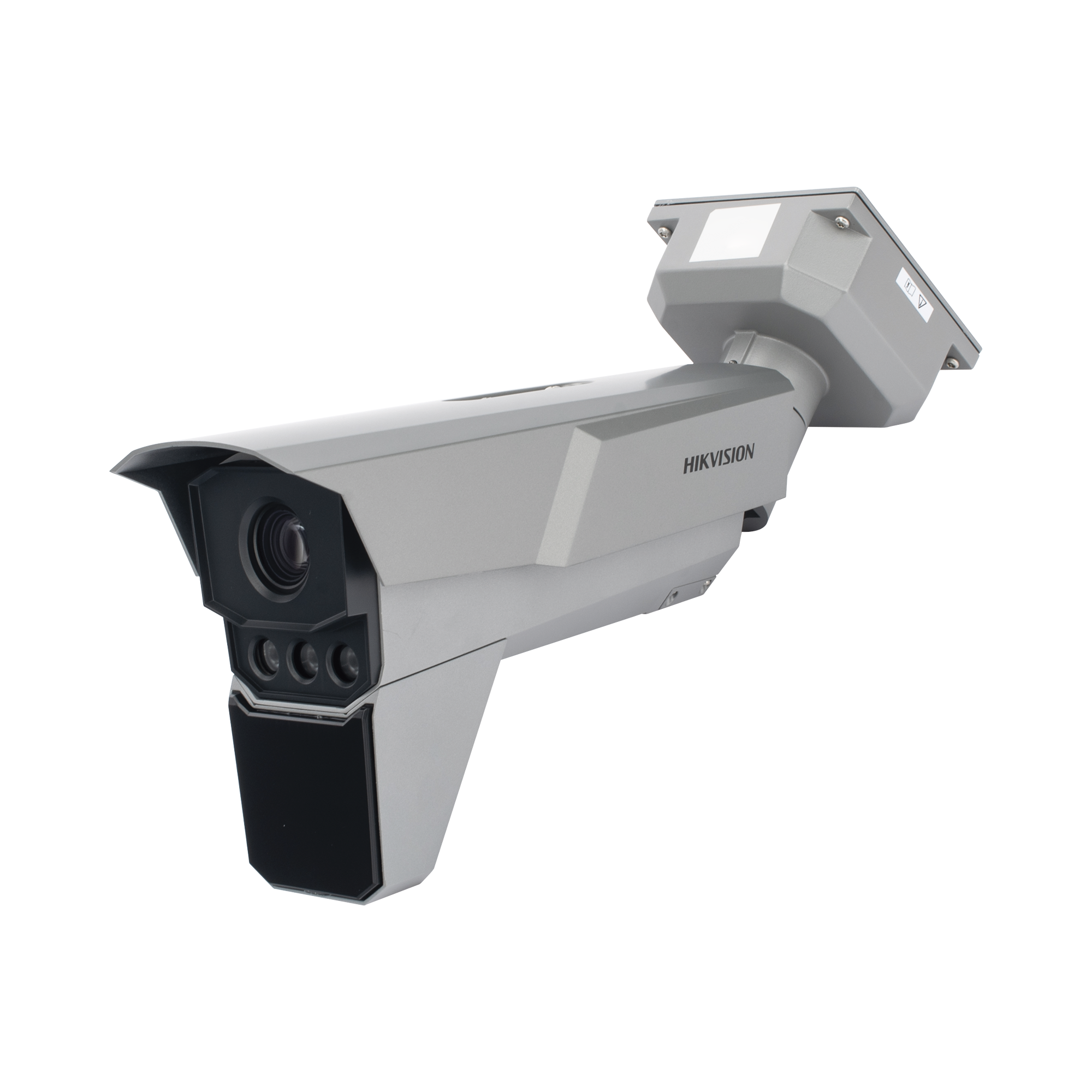 HIKVISION - Bala IP 4 Megapixel / ANPR / Radar Interconstruido Medición de 5 a 120 Km/h / Reconocimiento y Captura de Placas Vehiculares para Trafico de Alta Velocidad / DARKFIGHTER / WDR 140 dB / IP67 / IK10 / Lente Mot. 8 a 32 mm / 100 mts IR / MicroSD