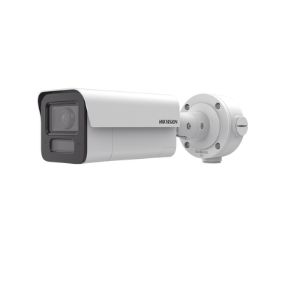 HIKVISION - [DeepinView X] Bala IP 4 Megapixel / Lente 4 mm / 80 mts IR EXIR / Analíticos de 80 Metros de Distancia con Protección Perimetral / Micrófono y Bocina Integrado / IP67 / IK10 / H.265+ / WDR 120 dB / Guanlan