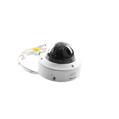 HIKVISION - Domo IP 4 Megapixel / Lente Mot. 2.8 a 12 mm / 40 mts IR EXIR / IK10 / IP67 / H.265+ / WDR 140 dB / Captura Facial / DeepinView / Búsqueda por Atributos / 2 Micrófonos Integrados / Micro SD