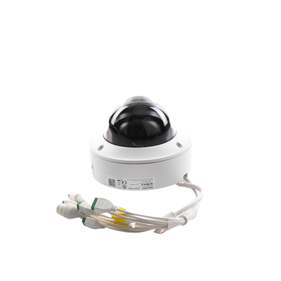 HIKVISION - Domo IP 4 Megapixel / Lente Mot. 2.8 a 12 mm / 40 mts IR EXIR / IK10 / IP67 / H.265+ / WDR 140 dB / Captura Facial / DeepinView / Búsqueda por Atributos / 2 Micrófonos Integrados / Micro SD