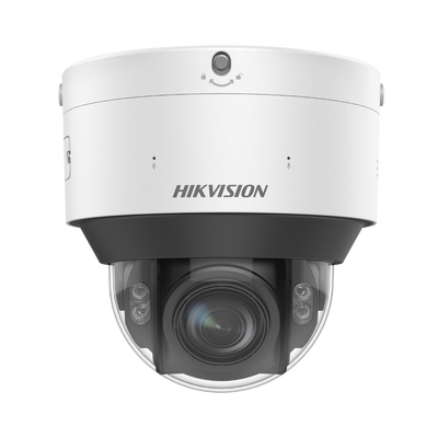 HIKVISION - Domo IP 4 Megapixel / Lente Mot. 2.8 - 12 mm / Luz Dual (IR y Luz Blanca) / Reconocimiento Facial / Heat Map / ACUSENSE / Metadata / Micrófono Integrado / IK10 / IP67 / WDR 140 dB / DeepinView