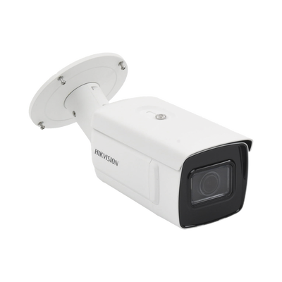 HIKVISION - Bala IP 4 Megapixel / Lente Mot. 2.8 - 12 mm / 30 mts IR EXIR / IK10 / Reconocimiento Facial / WDR 140 dB / DeepinView / Búsqueda por Atributos / Heat Map / ACUSENSE
