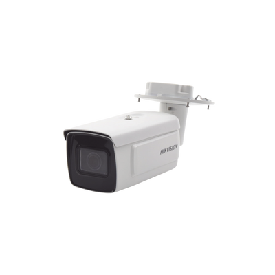 HIKVISION - Bala IP 4 Megapixel / Lente Mot. 2.8 - 12 mm / 50 mts IR EXIR / IK10 / Reconocimiento Facial / WDR 140 dB / DeepinView / Búsqueda por Atributos / Heat Map / ACUSENSE / Micro SD