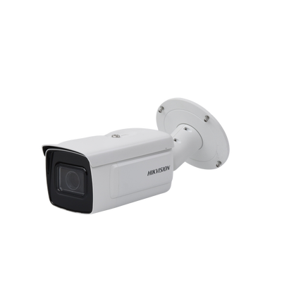HIKVISION - (Reconocimiento de Marca, Modelo, Color, Placa) Bala IP 4 Megapixel / Lente Mot. 2.8 a 12 mm / ANPR / Reconocimiento y Captura de Placas Vehiculares / WDR 140 dB / IP67 / IK10 / 50 mts IR EXIR