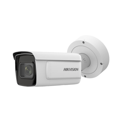 HIKVISION - (Reconocimiento de Marca, Modelo, Color, Placa) Bala IP 4 Megapixel / Lente Mot. 2.8 a 12 mm / ANPR / Reconocimiento y Captura de Placas Vehiculares / WDR 140 dB / IP67 / IK10 / 50 mts IR EXIR / Micro SD