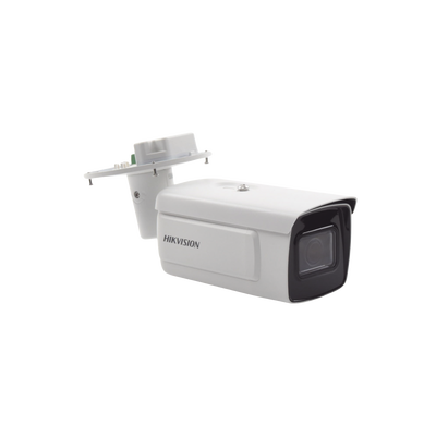 HIKVISION - (Reconocimiento de Marca, Modelo, Color, Placa) Bala IP 4 Megapixel / Lente Mot. 2.8 a 12 mm / ANPR / Reconocimiento y Captura de Placas Vehiculares / WDR 140 dB / IP67 / IK10 / 50 mts IR EXIR / Micro SD