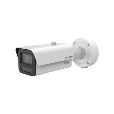 HIKVISION - Bala IP 4 Megapixel / Lente Mot. 2.8 - 12 mm / 60 mts IR / DeepinView / IP67 / IK10 / H.265+ / WDR 150 dB / Captura Facial / Micro SD 1 TB