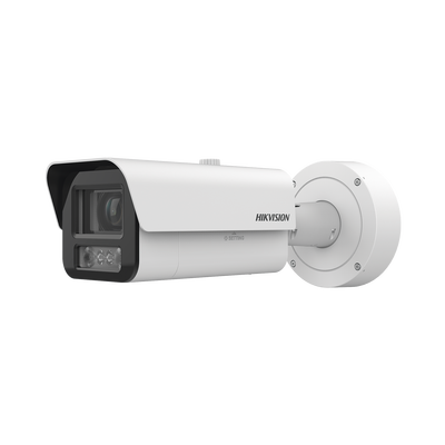 HIKVISION - Bala IP 4 Megapixel / Lente Mot. 2.8 - 12 mm / Luz Dual (IR y Luz Blanca) / Reconocimiento Facial / Heat Map / ACUSENSE / Metadata / IK10 / IP67 / WDR 140 dB / DeepinView