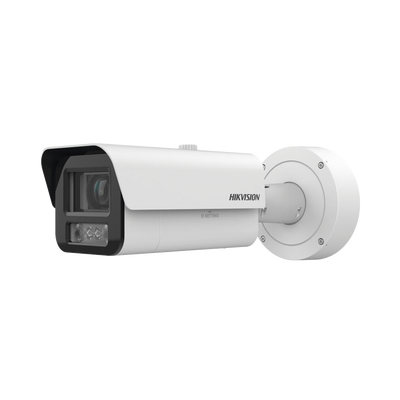 HIKVISION - Bala IP 8 Megapixel / Lente Mot. 2.8 - 12 mm / 50 mts IR EXIR / IK10 / Reconocimiento Facial / WDR 140 dB / DeepinView / Búsqueda por Atributos / Heat Map / ACUSENSE