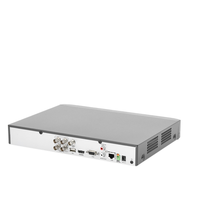 HIKVISION - DVR 8 Megapixel / 4 Canales TURBOHD + 4 Canales IP / 1 Bahía de Disco Duro / Audio por Coaxitron