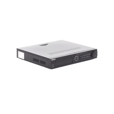 HIKVISION - DVR 16 Canales TurboHD + 4 Canales IP / 4 Megapixel / 4 Bahías de Disco Duro / 4 Canales de Audio / Videoanalisis / 16 Entradas de Alarma