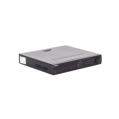 HIKVISION - DVR 32 Canales TurboHD + 16 Canales IP / 3K Lite / 5 Megapixel Lite / 4 Bahías de Disco Duro / Audio por Coaxitron / AcuSense / POS / Videoanalisis / 16 Entradas y 4 salidas de Alarma