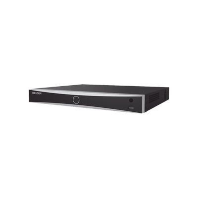 HIKVISION - NVR 32 Megapixel (8K) / Reconocimiento Facial (Base de Datos) / 8 Canales IP / 2 Bahías de Disco Duro / HDMI en 8K / ACUSENSE / Soporta POS / AcuSearch