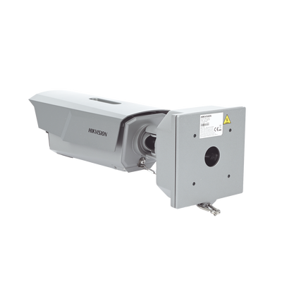 HIKVISION - Bala IP 4 Megapixel / ANPR / Reconocimiento y Captura de Placas Vehiculares para Trafico de Alta Velocidad / 3 Carriles / DARKFIGHTER / WDR 140 dB / IP67 / IK10 / Lente Mot. 8 a 32 mm / 50 mts IR / Micro SD