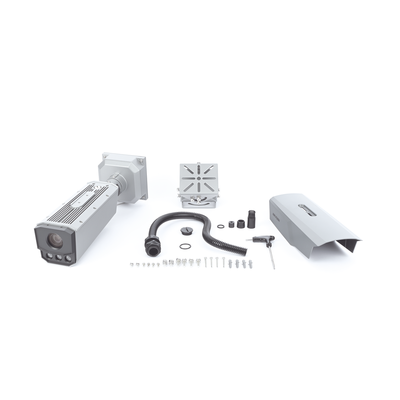 HIKVISION - Bala IP 4 Megapixel / ANPR / Reconocimiento y Captura de Placas Vehiculares para Trafico de Alta Velocidad / DARKFIGHTER / WDR 140 dB / IP67 / IK10 / Lente Mot. 10 a 50 mm / 40 mts IR / Micro SD