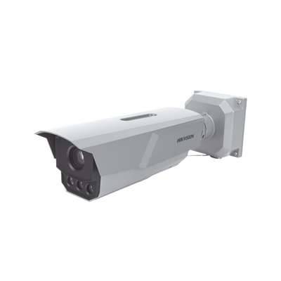 HIKVISION - Bala IP 4 Megapixel / ANPR / Reconocimiento y Captura de Placas Vehiculares para Trafico de Alta Velocidad / DARKFIGHTER / WDR 140 dB / IP67 / IK10 / Lente Mot. 10 a 50 mm / 40 mts IR / Micro SD