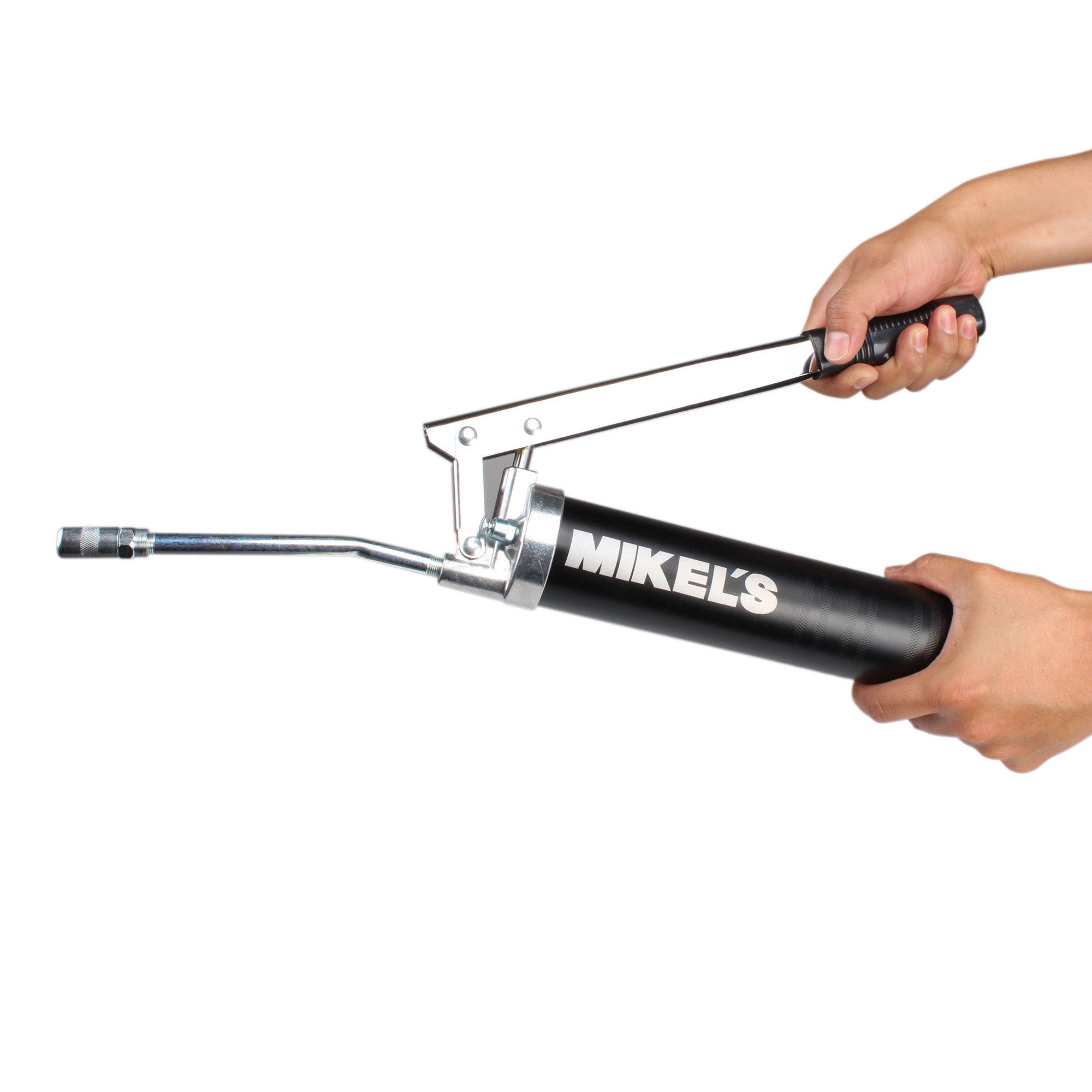Inyector de grasa tipo palanca, doble válvula (10.000 PSI, 500 c.c.)