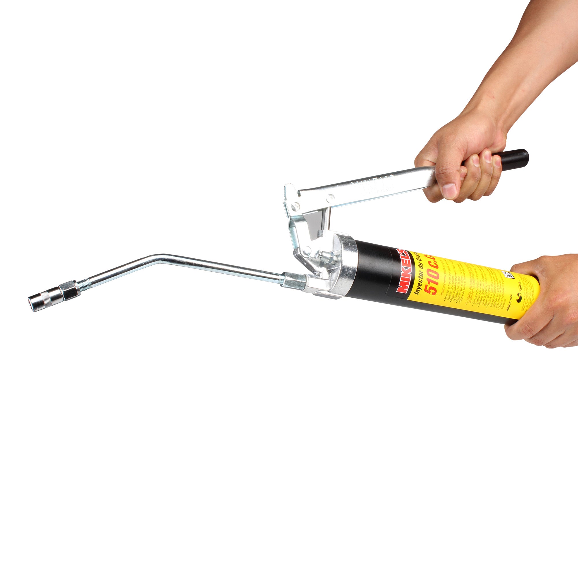 Inyector de grasa tipo palanca, tubo rígido (6.000 PSI, 510 c.c.)