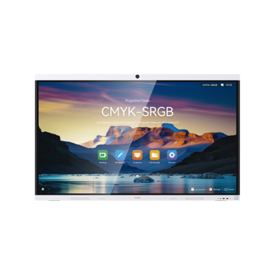 HUAWEI - HUAWEI IdeaHub B3, Pantalla interactiva para Colaboración Inteligente, 65", 4K UHD, Harmony, Wi-Fi 6, Seguimiento de Voz, BYOM, Administración desde la Nube Gratis, blanco Jade