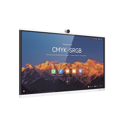 HUAWEI - HUAWEI IdeaHub S2, Pantalla interactiva para Colaboración Inteligente, 75", 4K UHD, Harmony OS, Wi-Fi 6, Cámara inteligente, Funcionalidad BYOM.