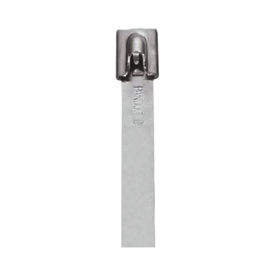 PANDUIT - Cincho StrongHold  de Acero Inoxidable Tipo 304, 679 mm largo x 25 mm ancho, Color Metálico, Paquete de 50pz