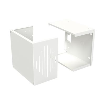 EPCOM INDUSTRIAL - Gabinete para Resguardo de Sirena de 30 W (SF581A o SF581L No incluida), Preparación para Tamper (No incluido).
