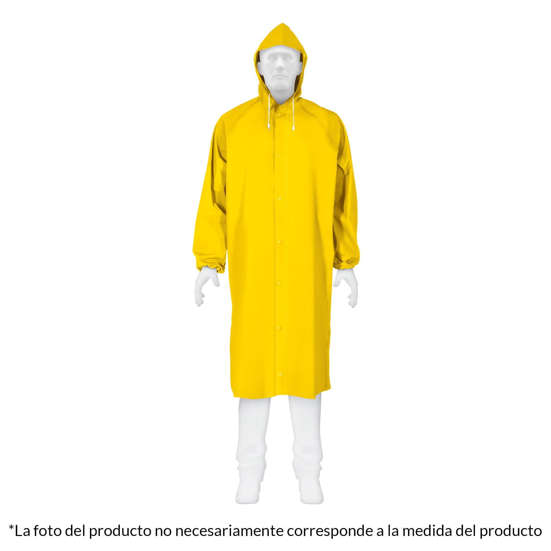 Gabardina impermeable triple capa, talla CH, Truper Expert