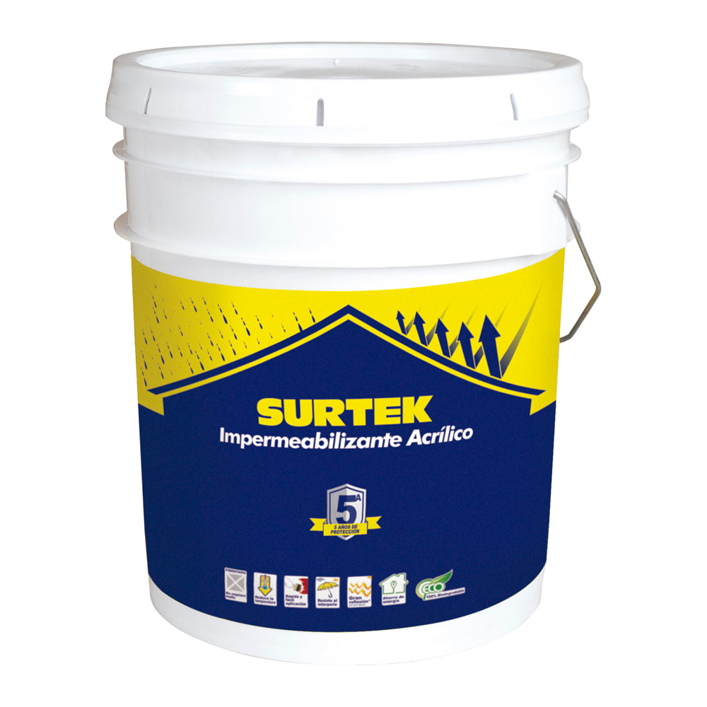 Surtek - Cubeta imper 19Lt rjo prot 5añ