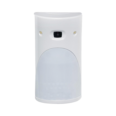 HONEYWELL HOME RESIDEO - Detector interior de movimiento inalámbrico con cámara a color/blanco y negro para panel WIP630 VidoeFied