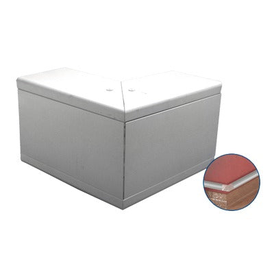 THORSMAN - Esquinero exterior de Aluminio,  para canaleta INKA151 (8410-81001)