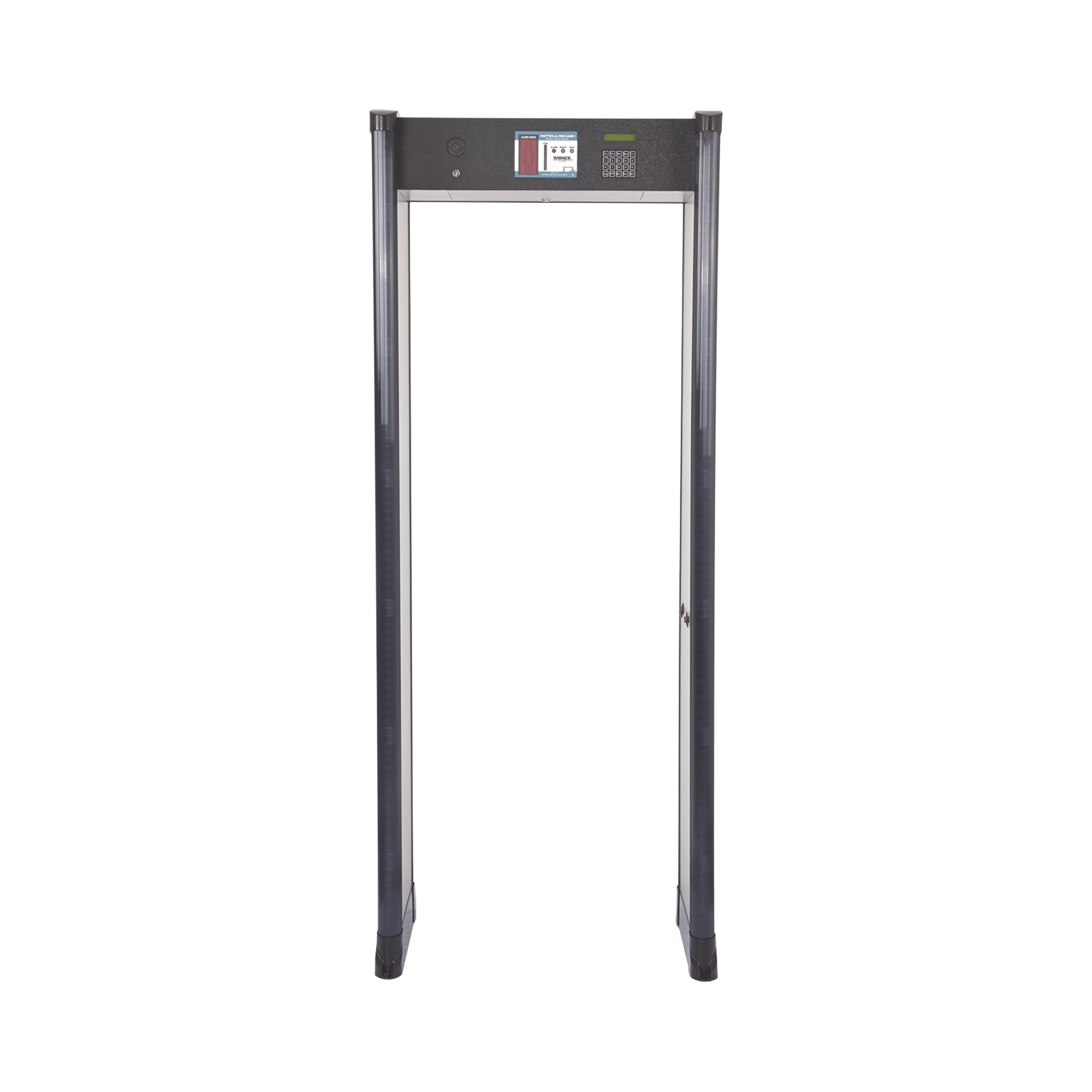 RANGER SECURITY DETECTORS - Arco Detector de Metales de 18 Zonas con Anclaje para Fijarse al Piso. Incluye Sensor IR para evitar falsas Alarmas / Certificado por la Administración Federal de Aviación de EE. UU. (FAA)