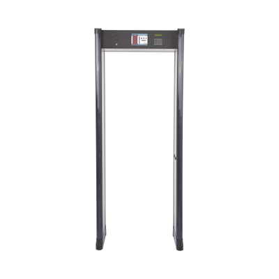 RANGER SECURITY DETECTORS - Arco Detector de Metales de 18 Zonas con Anclaje para Fijarse al Piso. Incluye Sensor IR para evitar falsas Alarmas / Certificado por la Administración Federal de Aviación de EE. UU. (FAA)