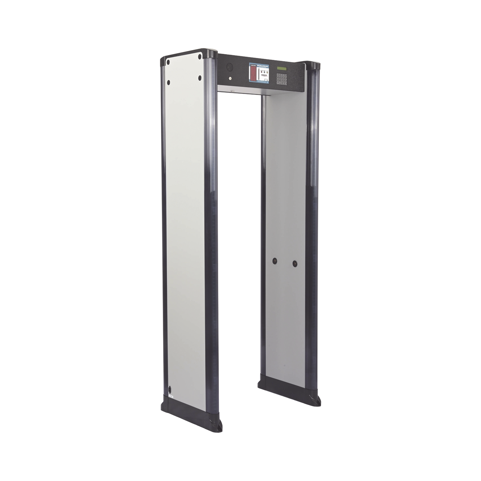 RANGER SECURITY DETECTORS - Arco Detector de Metales de 18 Zonas con Anclaje para Fijarse al Piso. Incluye Sensor IR para evitar falsas Alarmas / Certificado por la Administración Federal de Aviación de EE. UU. (FAA)