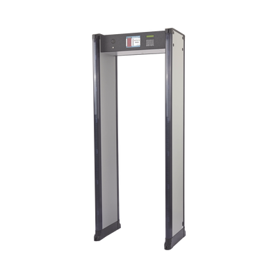 RANGER SECURITY DETECTORS - Arco Detector de Metales de 18 Zonas con Anclaje para Fijarse al Piso. Incluye Sensor IR para evitar falsas Alarmas / Certificado por la Administración Federal de Aviación de EE. UU. (FAA)