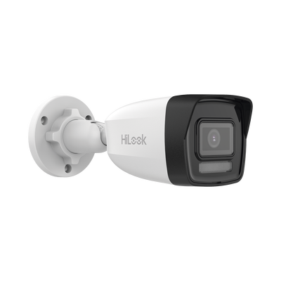 HILOOK BY HIKVISION - HiLook Series / Bala IP 4  Megapixel  / Lente 2.8 mm / 30 mts IR /  Micrófono Integrado / Exterior IP67 / PoE / dWDR / H.265+ / ONVIF