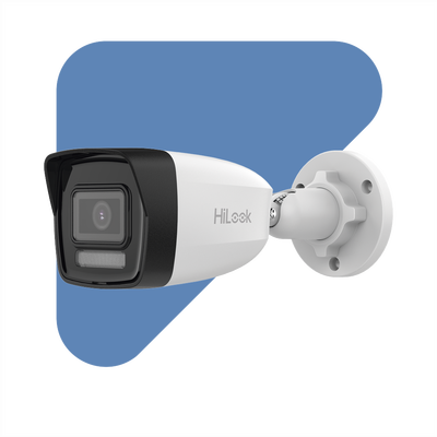 HILOOK BY HIKVISION - HiLook Series / Bala IP 4  Megapixel  / Lente 2.8 mm / 30 mts IR /  Micrófono Integrado / Exterior IP67 / PoE / dWDR / H.265+ / ONVIF