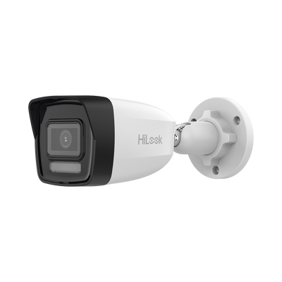 HILOOK BY HIKVISION - HiLook Series / Bala IP 4  Megapixel  / Lente 2.8 mm / 30 mts IR /  Micrófono Integrado / Exterior IP67 / PoE / dWDR / H.265+ / ONVIF