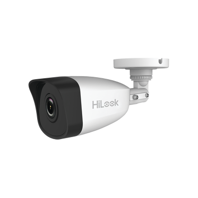 HILOOK BY HIKVISION - HiLook Series / Bala IP 4 Megapixel / Lente 2.8 mm / 30 mts IR / Exterior IP67 / PoE / WDR 120 dB / H.265+ / ONVIF