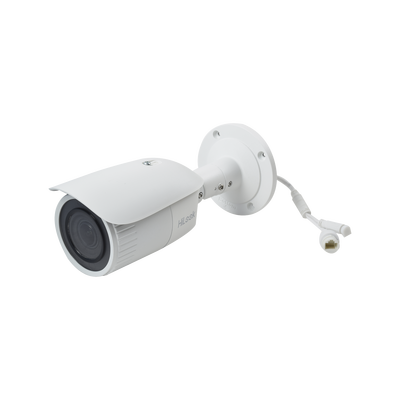 HILOOK BY HIKVISION - Bala IP 2 Megapixel / Lente Motorizado 2.8 - 12 mm / 50 mts IR EXIR / PoE / Exterior IP67 / dWDR / Micro SD / Ultra Baja Iluminación / Onvif