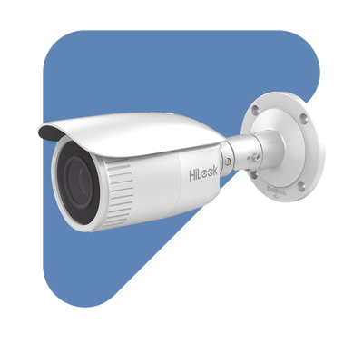 HILOOK BY HIKVISION - Bala IP 2 Megapixel / Lente Motorizado 2.8 - 12 mm / 50 mts IR EXIR / PoE / Exterior IP67 / dWDR / Micro SD / Ultra Baja Iluminación / Onvif