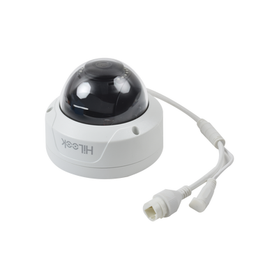 HIKVISION - HiLook Series / Domo IP 2 Megapixel / 30 mts IR / Exterior IP67 / Antivandálica IK10 / dWDR / PoE / Lente 2.8 mm