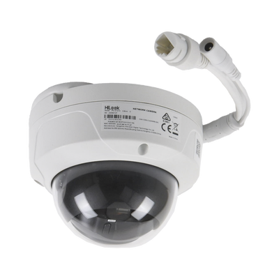 HILOOK BY HIKVISION - HiLook Series / Domo IP 2 Megapixel / 30 mts IR / Exterior IP67 / IK10 / dWDR / PoE / Lente 2.8 mm / Onvif